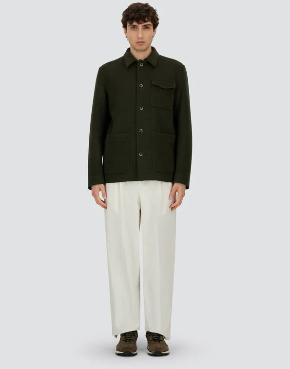  Herno Field Jacket Con Colletto A Camicia Uomo - 4