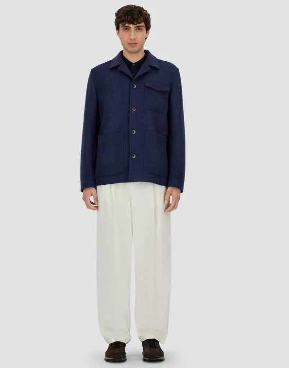  Herno Field Jacket Con Colletto A Camicia Uomo - 4