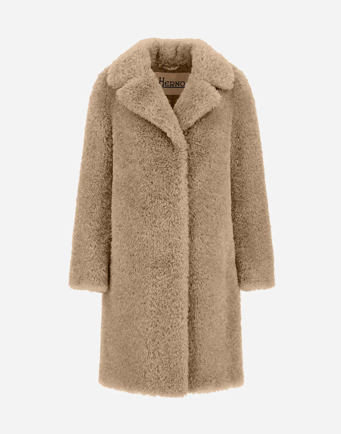 Herno Cappotto Soft Faux Fur Donna-2