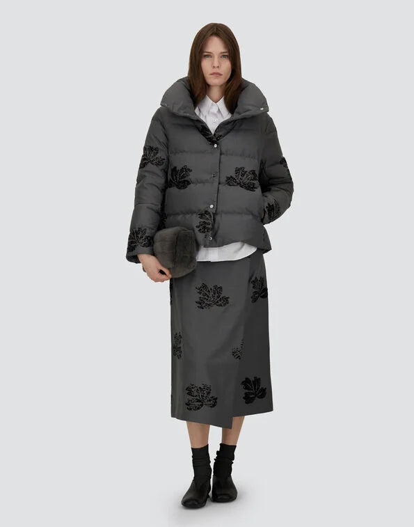 Herno Gonna Con Ricami Donna - 3