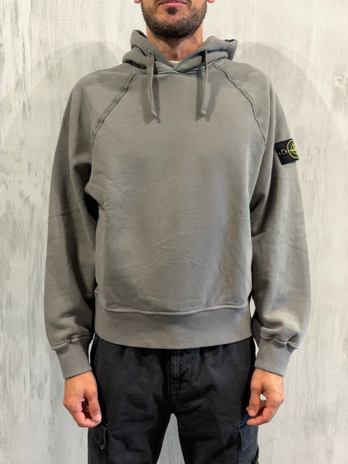 Stone Island Felpa Con Cappuccio Uomo