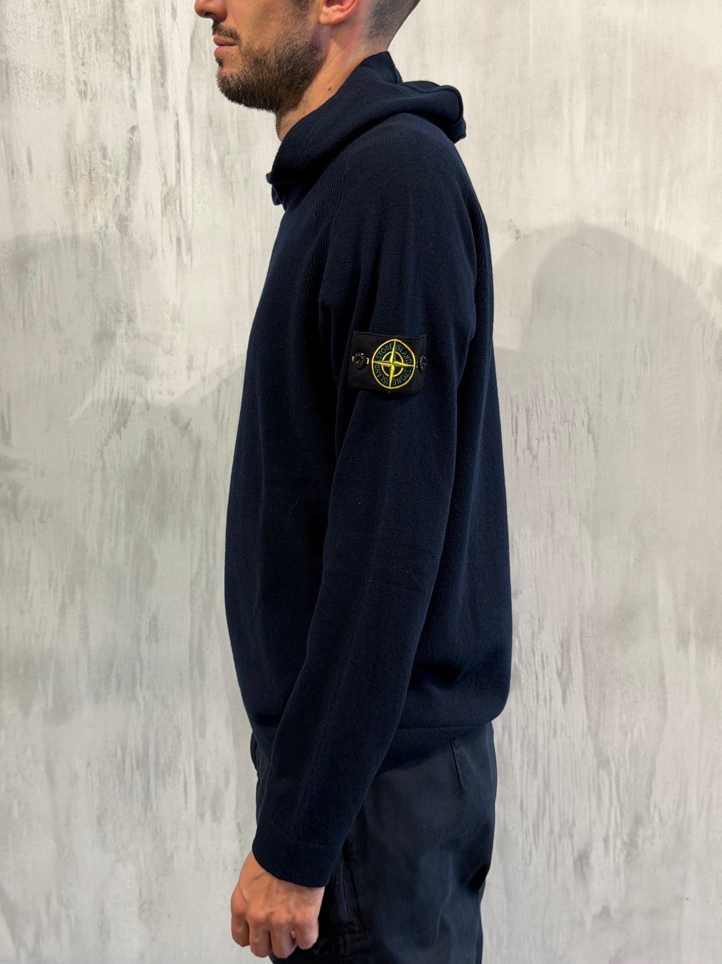  Stone Island Felpa In Maglia Uomo - 3
