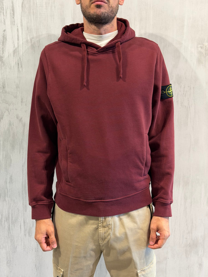 Stone Island Felpa Con Cppuccio Uomo
