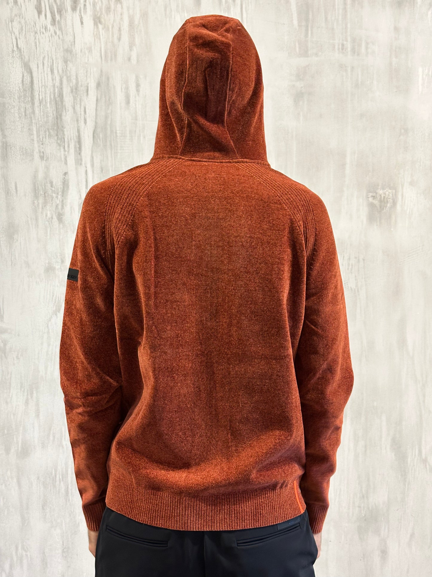  Rrd Velvet Hood Zip Knit Uomo - 3