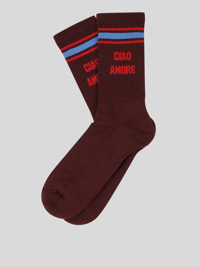 Giada Benincasa Ciao Amore It's A Message Socks Donna