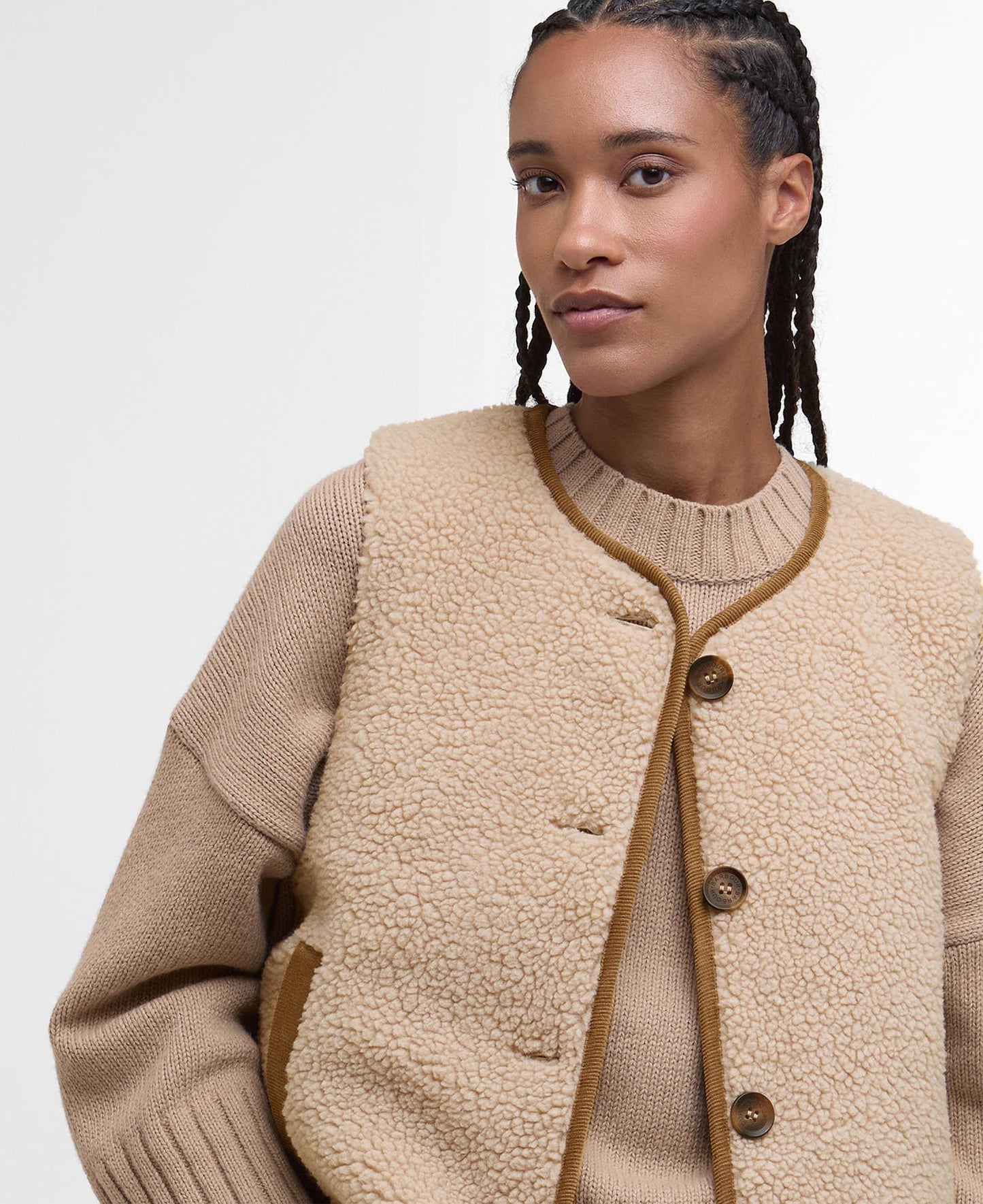  Barbour Gilet Luciana Fleece Donna - 2