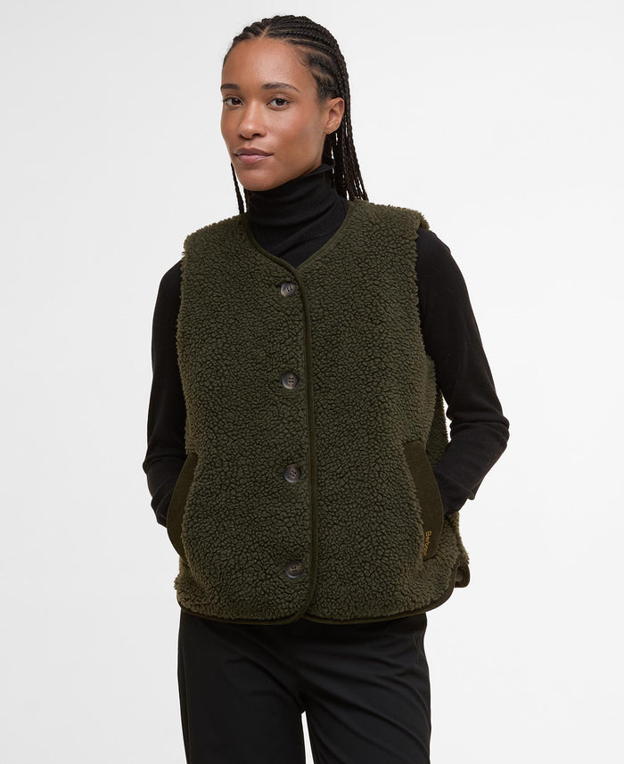 Barbour Gilet Luciana Fleece Donna