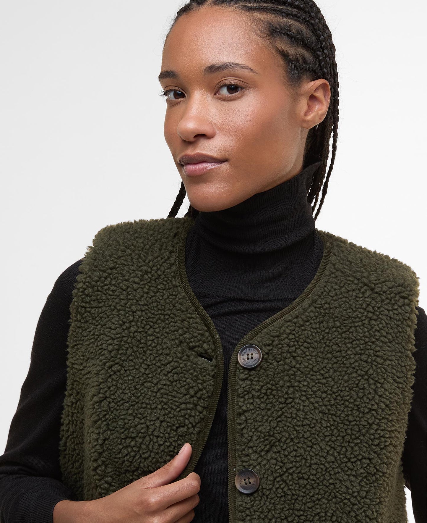  Barbour Gilet Luciana Fleece Donna - 2