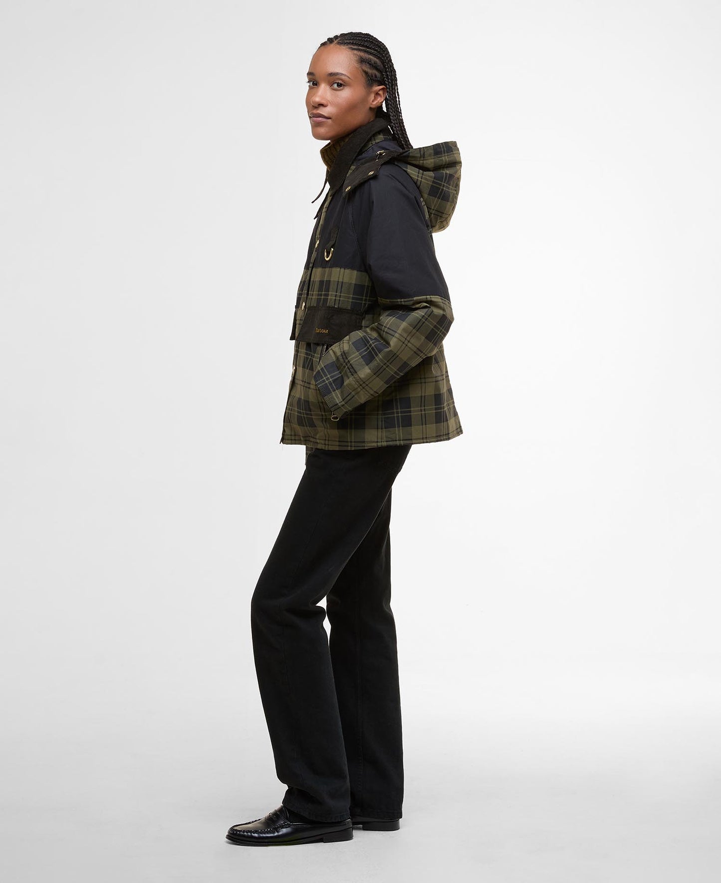  Barbour Giubbino Elaine Showerproof Donna - 3