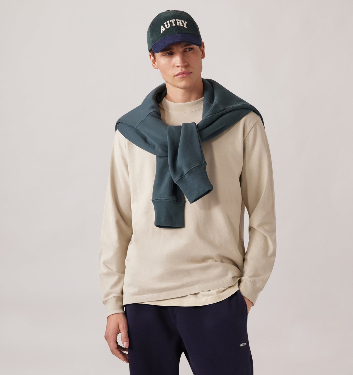 Autry Long Sleeve T-shirt Main Unisex Uomo - 2