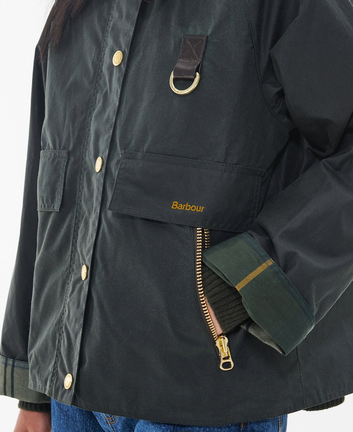  Barbour Giubbino Catton Wax Donna - 4