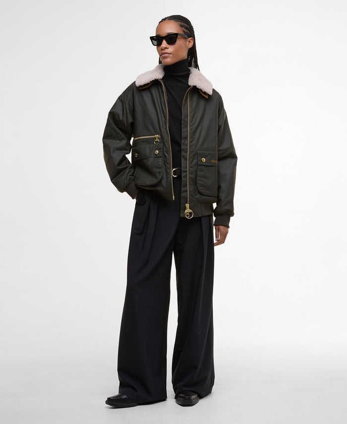  Barbour Giubbino Maxine Wax Donna - 4