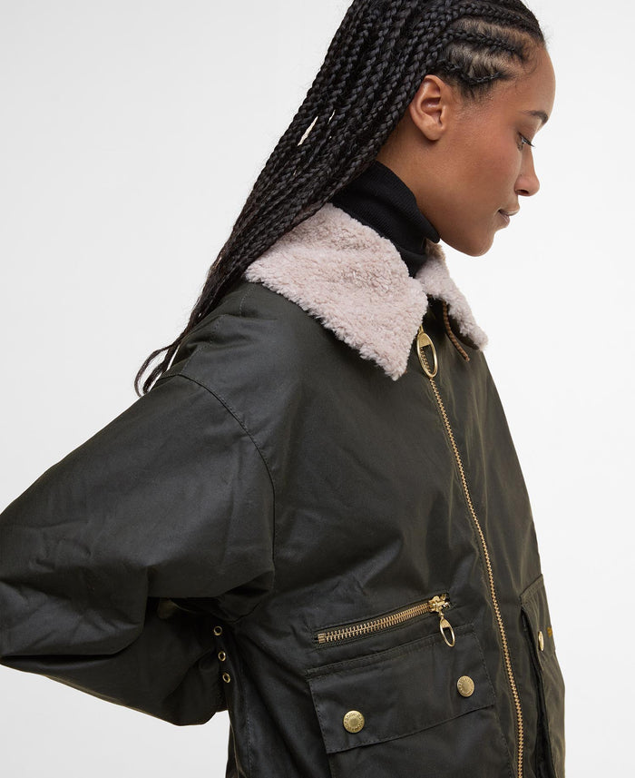 Barbour Giubbino Maxine Wax Donna-2