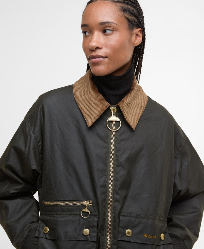 Barbour Giubbino Maxine Wax Donna