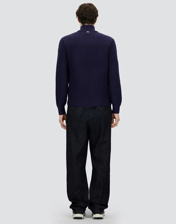  Herno Cardigan In Maglia E Nylon Imbottito Uomo - 4
