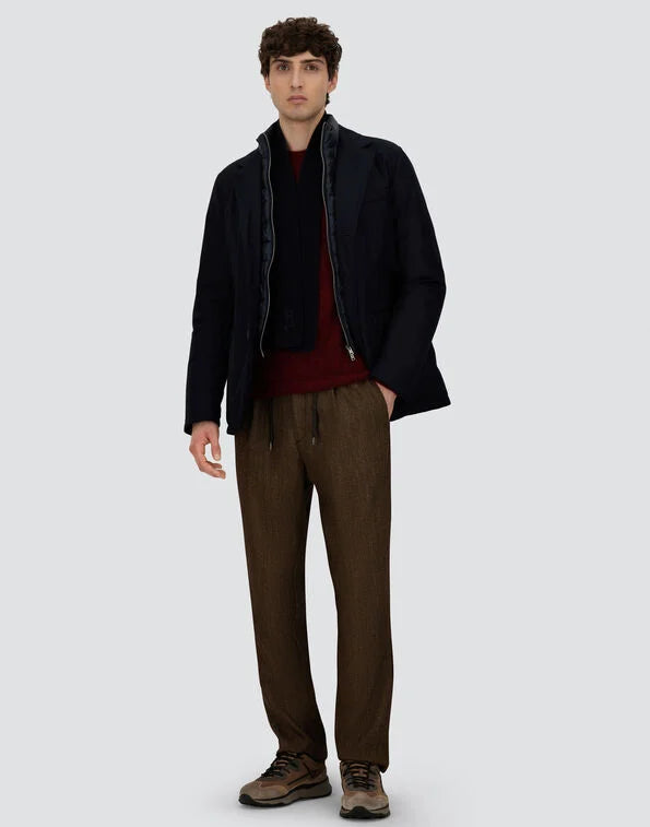  Herno Blazer Liscio Con Pettorina Staccabile Uomo - 3
