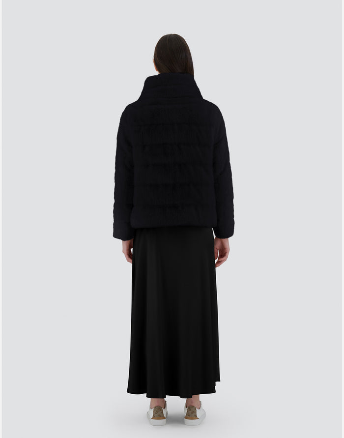  Herno Cappa Piumino In Faux Fur Donna - 5