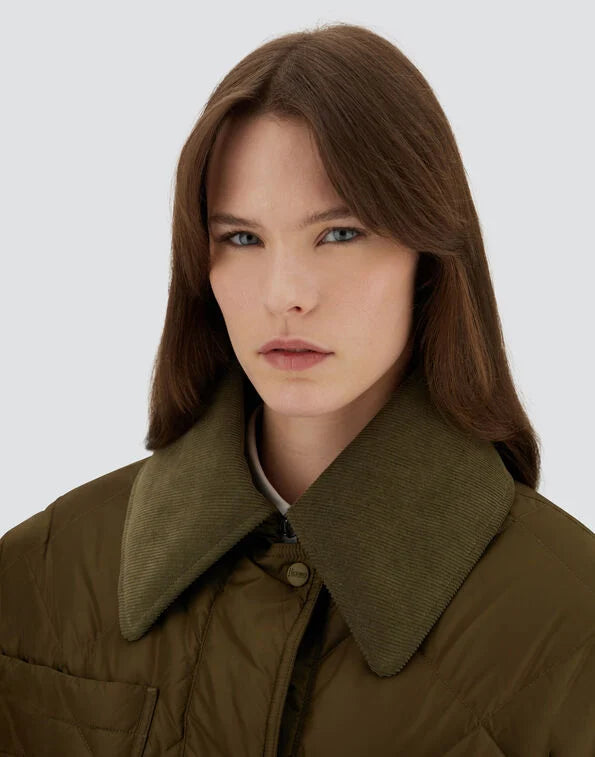  Herno Piumino Parka Corto Con Dettagli Donna - 4
