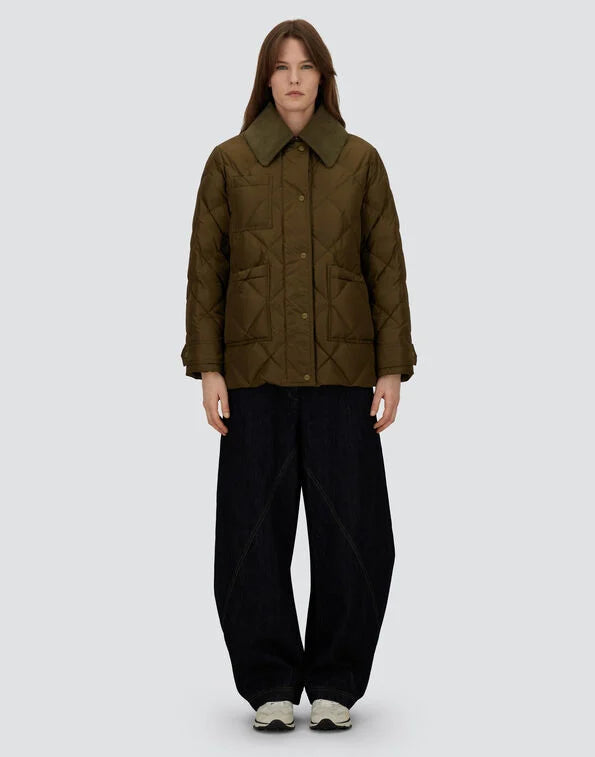  Herno Piumino Parka Corto Con Dettagli Donna - 3