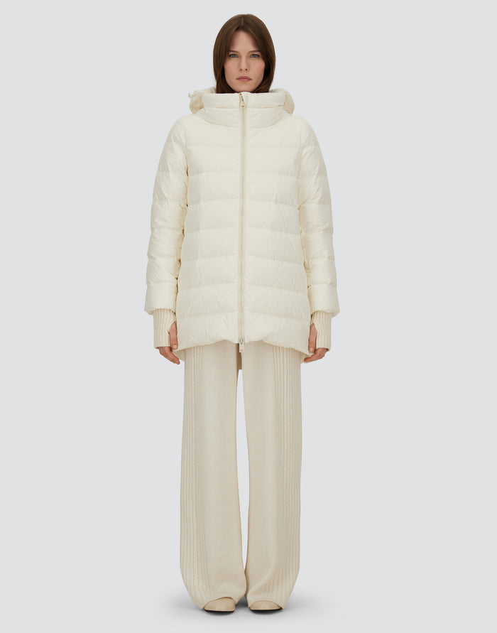  Herno Piumino A-shape Chamonix Bianco Bianco Donna - 3