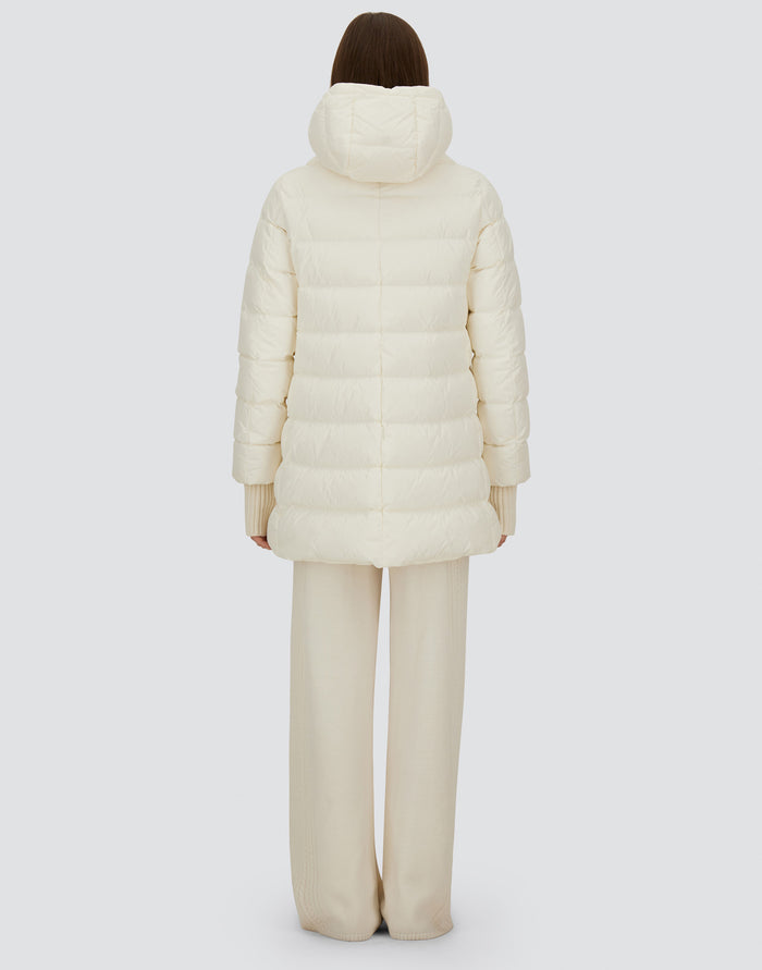  Herno Piumino A-shape Chamonix Bianco Bianco Donna - 4