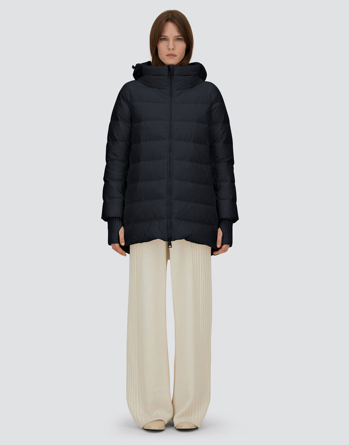  Herno Piumino A-shape Chamonix Nero Nero Donna - 3