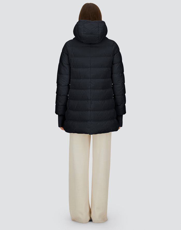  Herno Piumino A-shape Chamonix Nero Nero Donna - 4