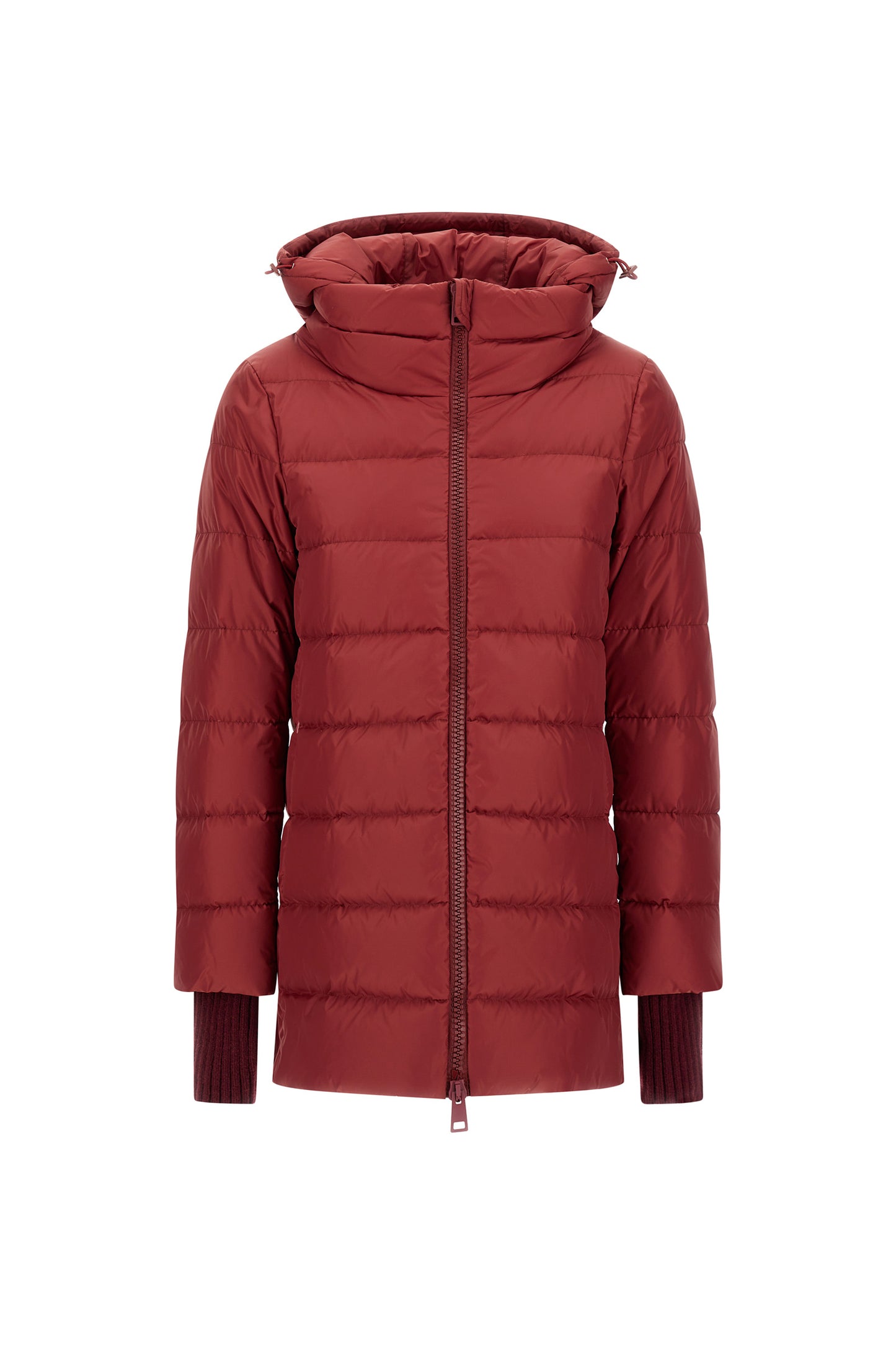  Herno Piumino A-shape Chamonix Rosso Rosso Donna - 5