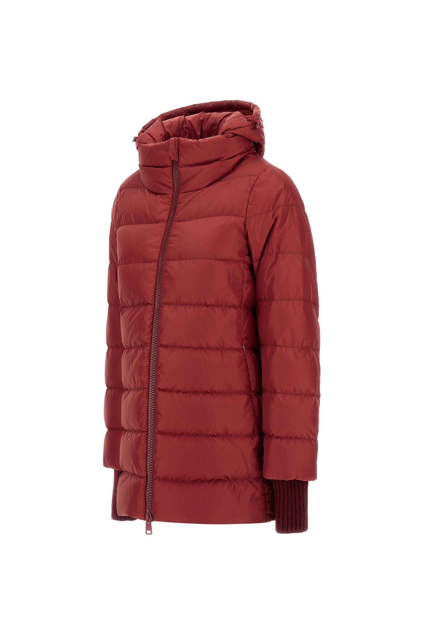  Herno Piumino A-shape Chamonix Rosso Rosso Donna - 6