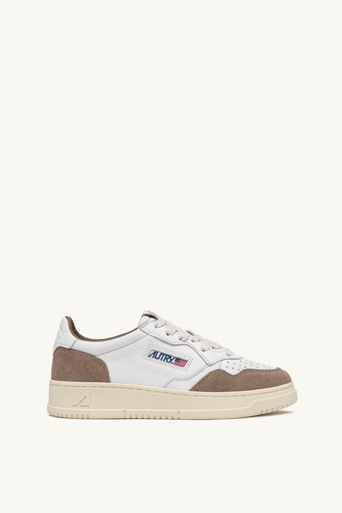 Autry Sneakers Medalist Low Man Goat Suede Uomo