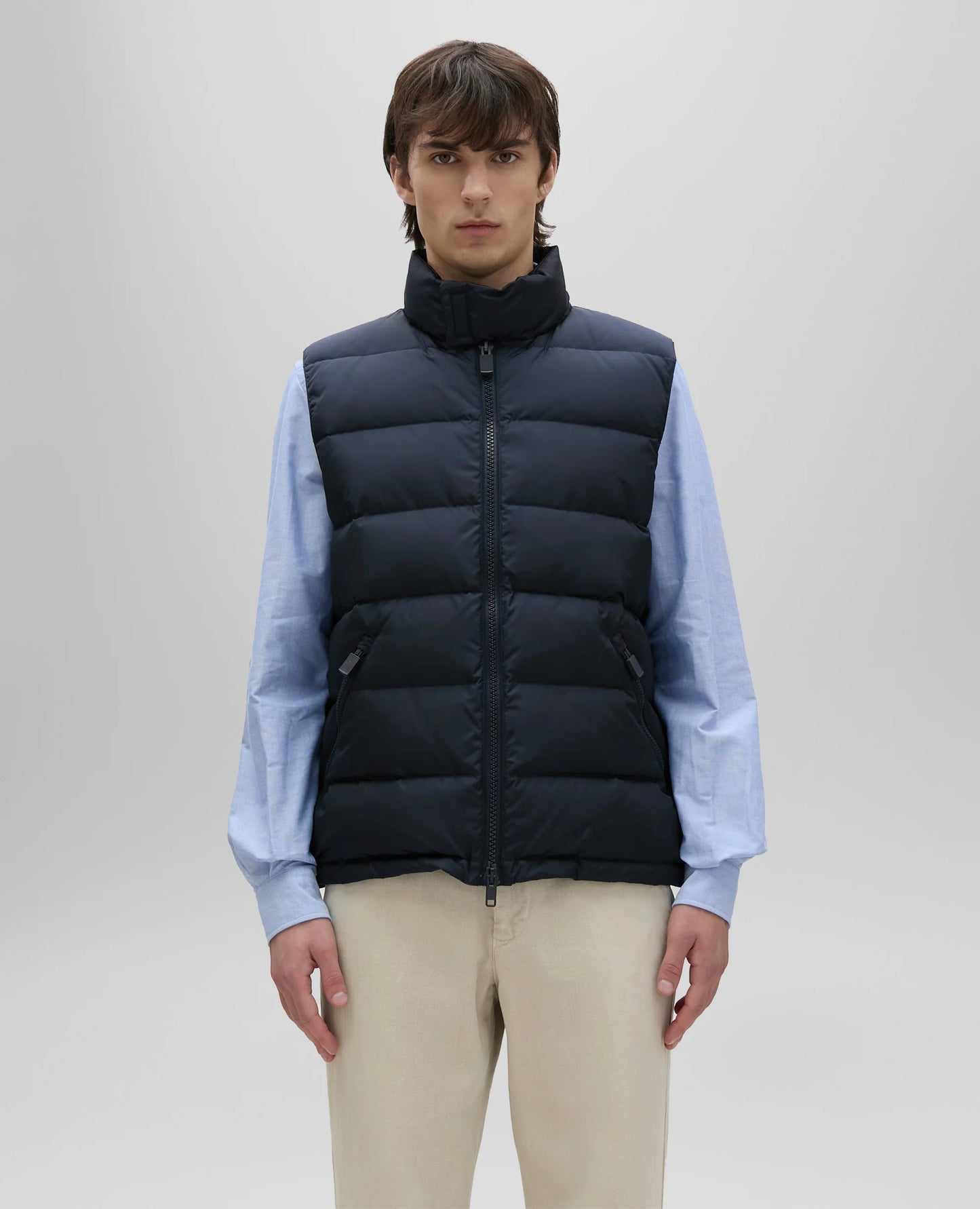  Aspesi Gilet Piuma Slim Re Blu Blu Uomo - 1