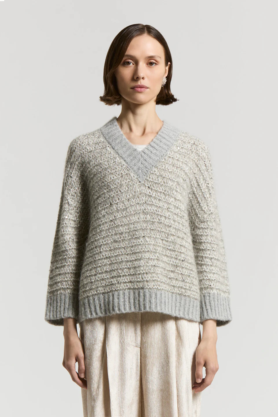  Peserico Maglia Filato Muline Donna - 1