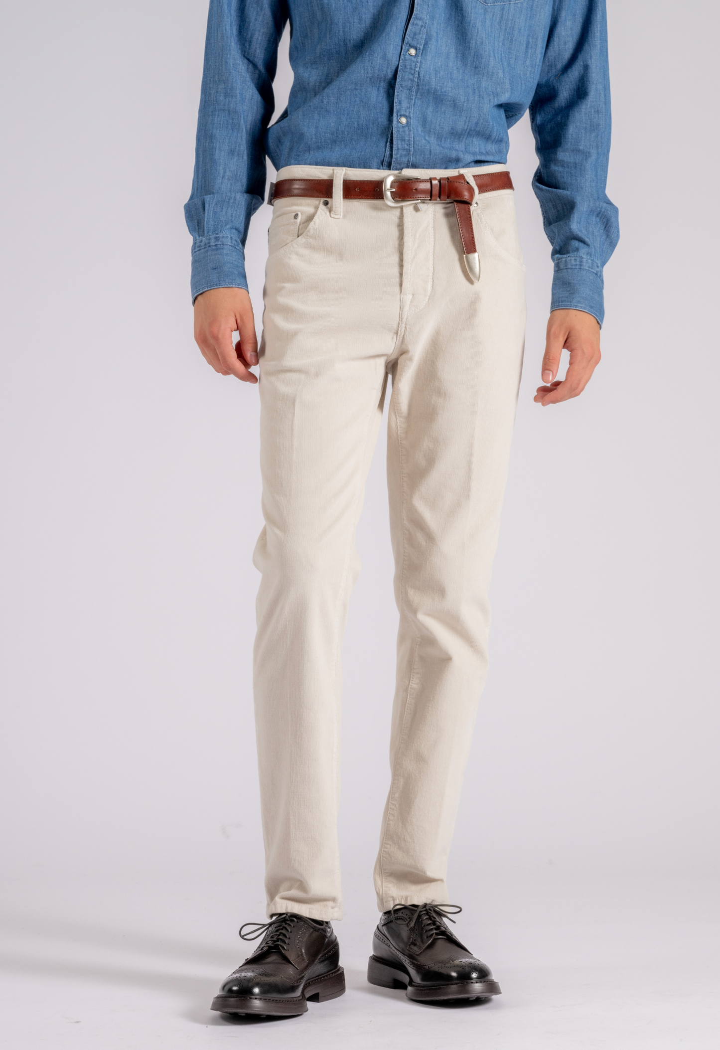  Jacob Cohen Jeans Scott Cotton White Bianco Uomo - 1