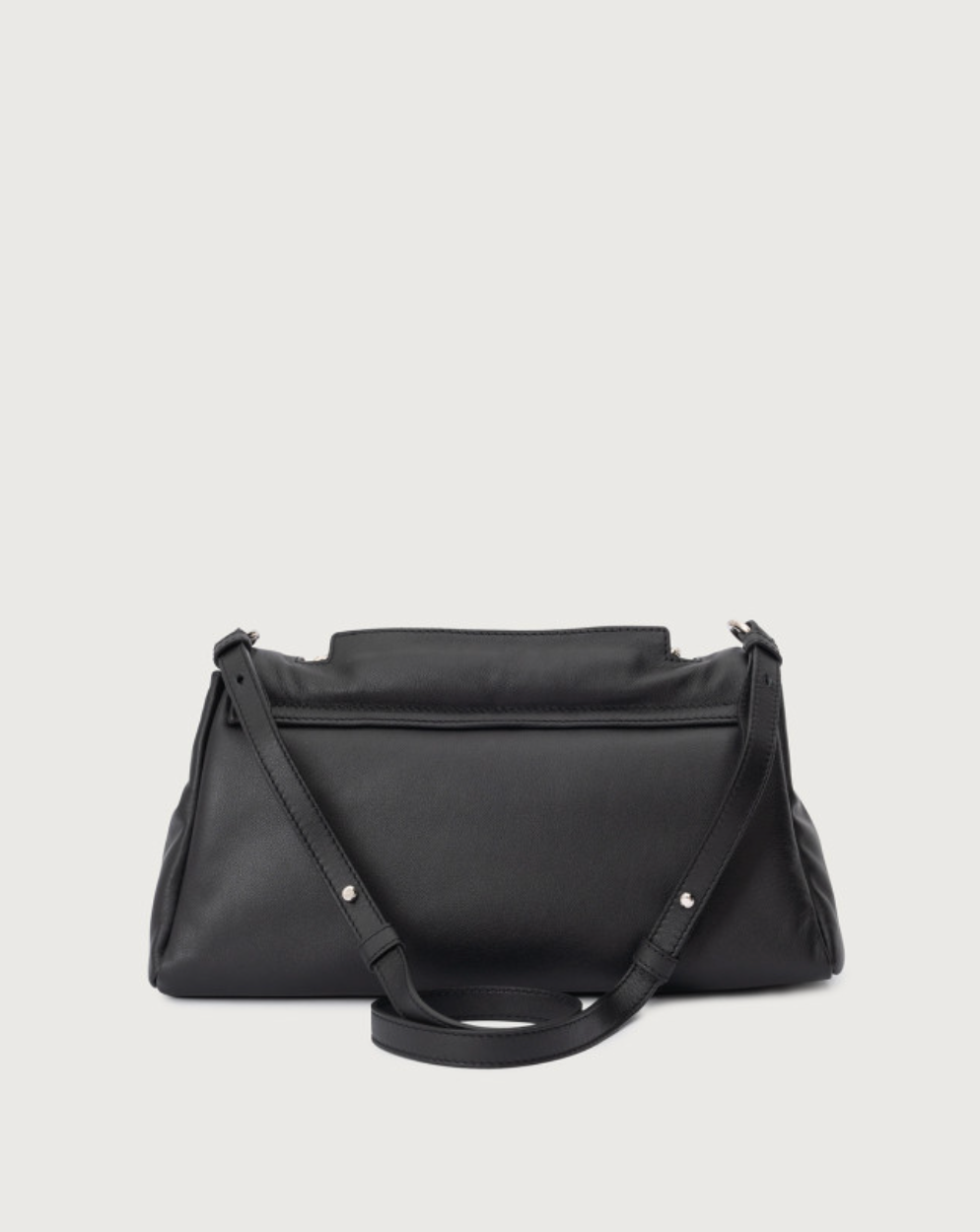  Orciani Nappa Bold Bag 100% Lh Black Nero Donna - 4