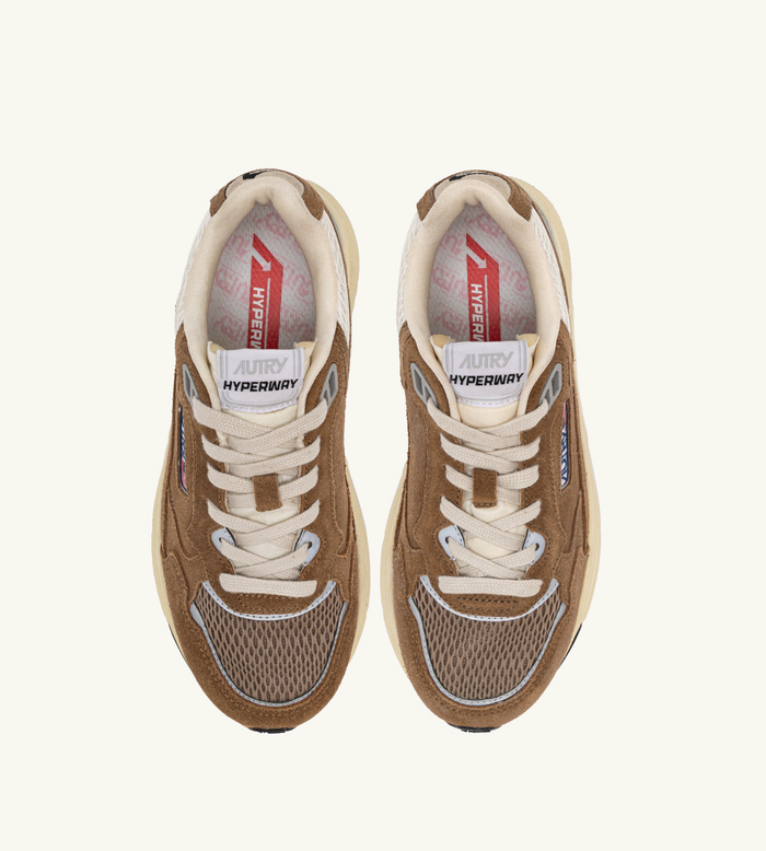  Autry Sneakers Hyperway Low Man Suede Mesh Uomo - 3