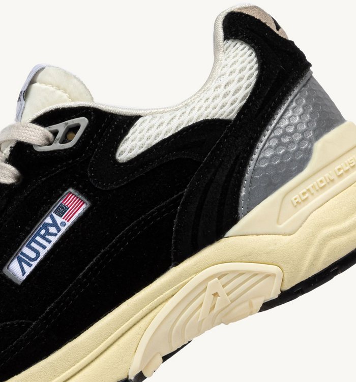  Autry Sneakers Hyperway Low Man Suede Mesh Uomo - 5