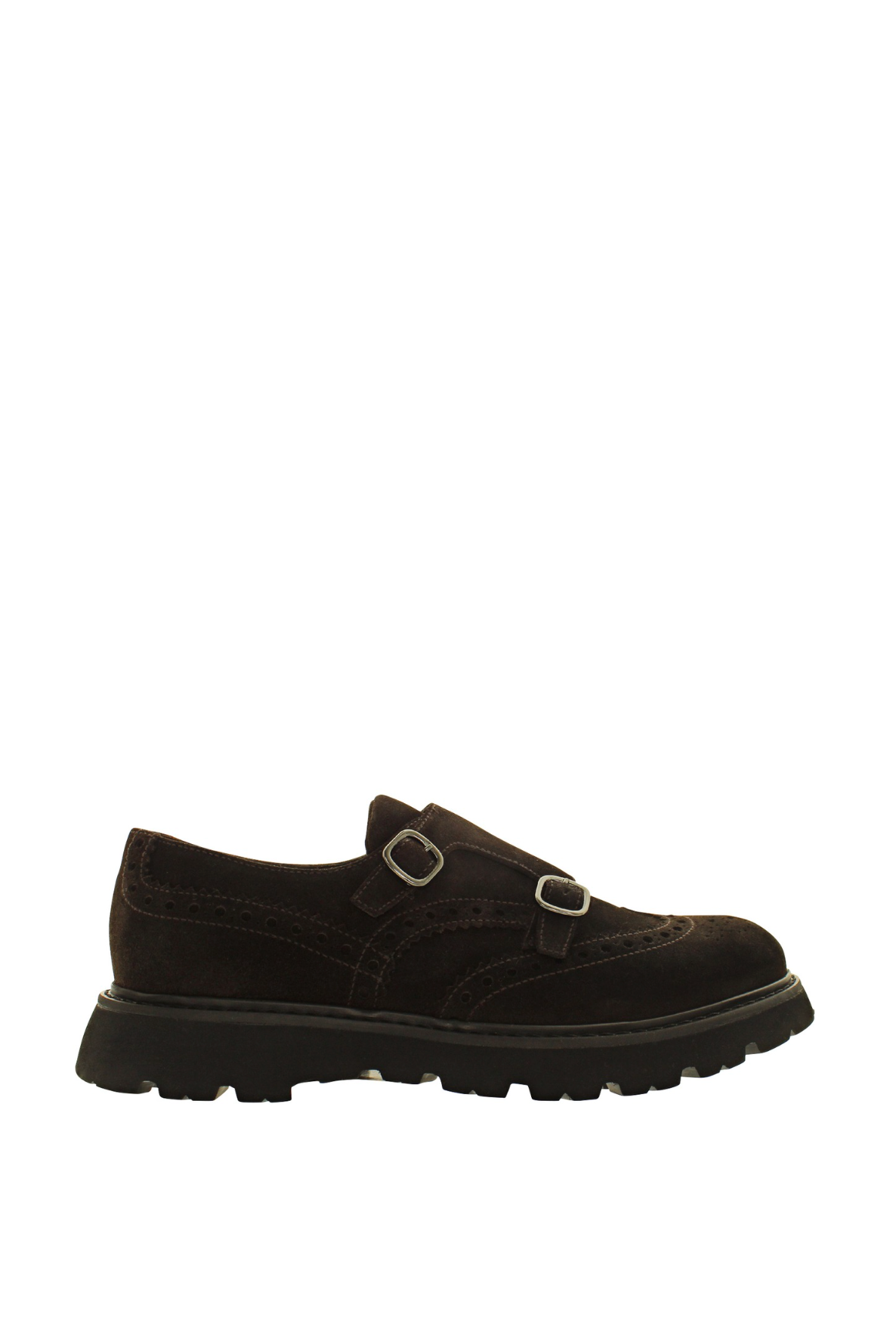 Doucal's Scarpa Double Buckle Coda Di Rondine Uomo - 1