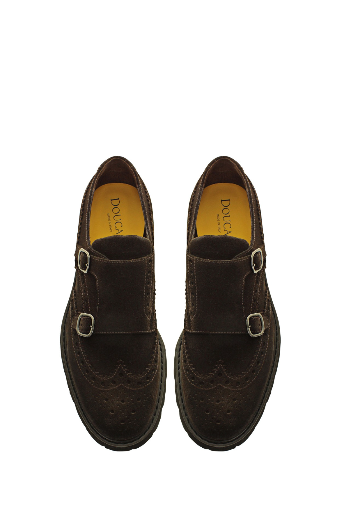  Doucal's Scarpa Double Buckle Coda Di Rondine Uomo - 3