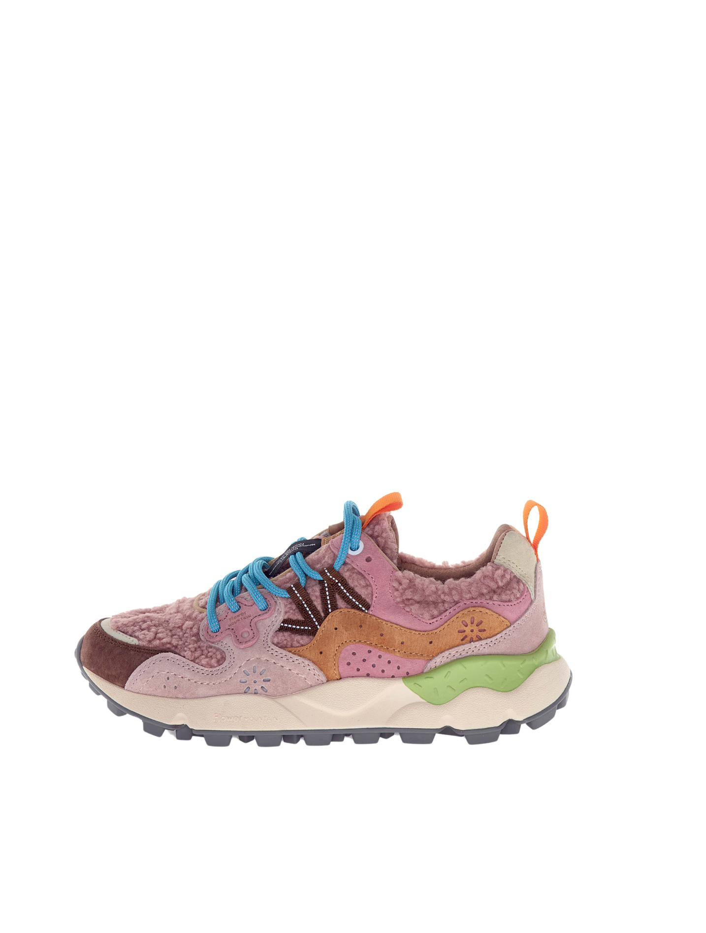  Flower Mountain Sneakers Suede Teddy Donna - 2