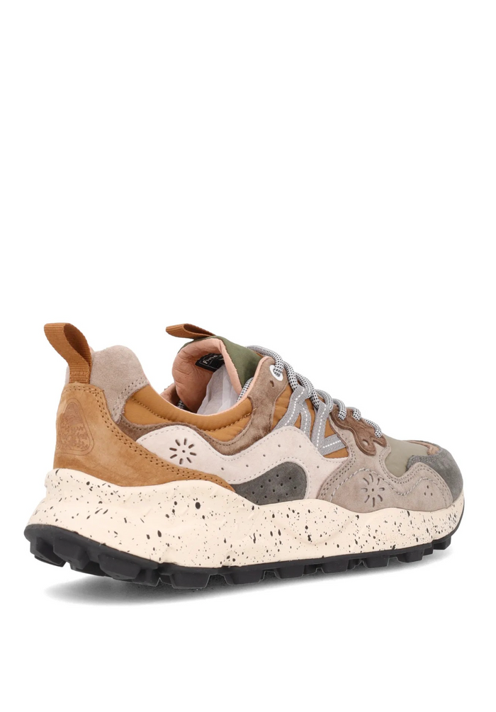  Flower Mountain Sneakers Suede Nylon Uomo - 3