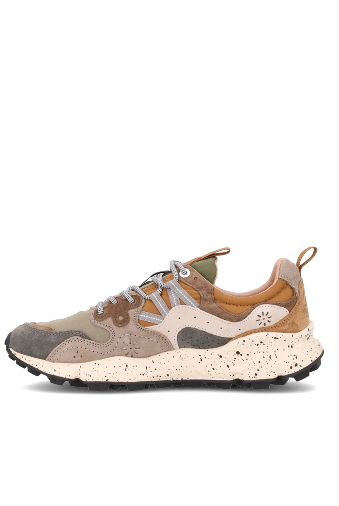 Flower Mountain Sneakers Suede Nylon Uomo-2