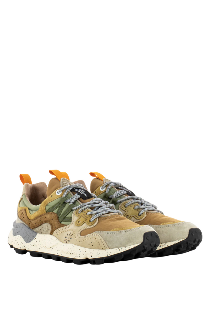 Flower Mountain Sneakers Suede Nylon Uomo-2
