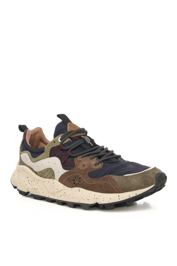  Flower Mountain Sneakers Suede Nylon Uomo - 3