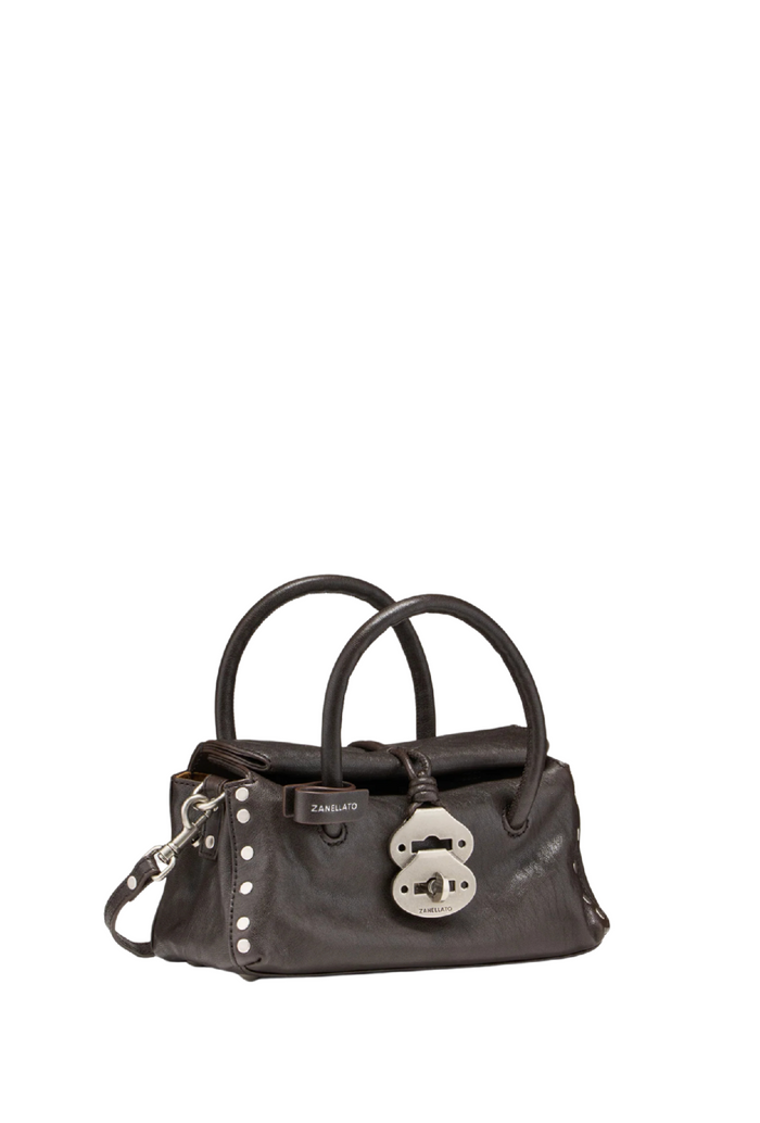 Zanellato Borsa Dotta Baby Tabacco Donna-2