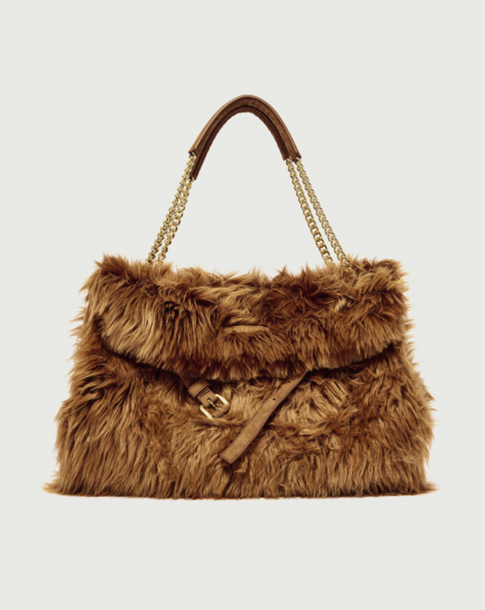 Orciani Borsa In Pelle Wolf Donna