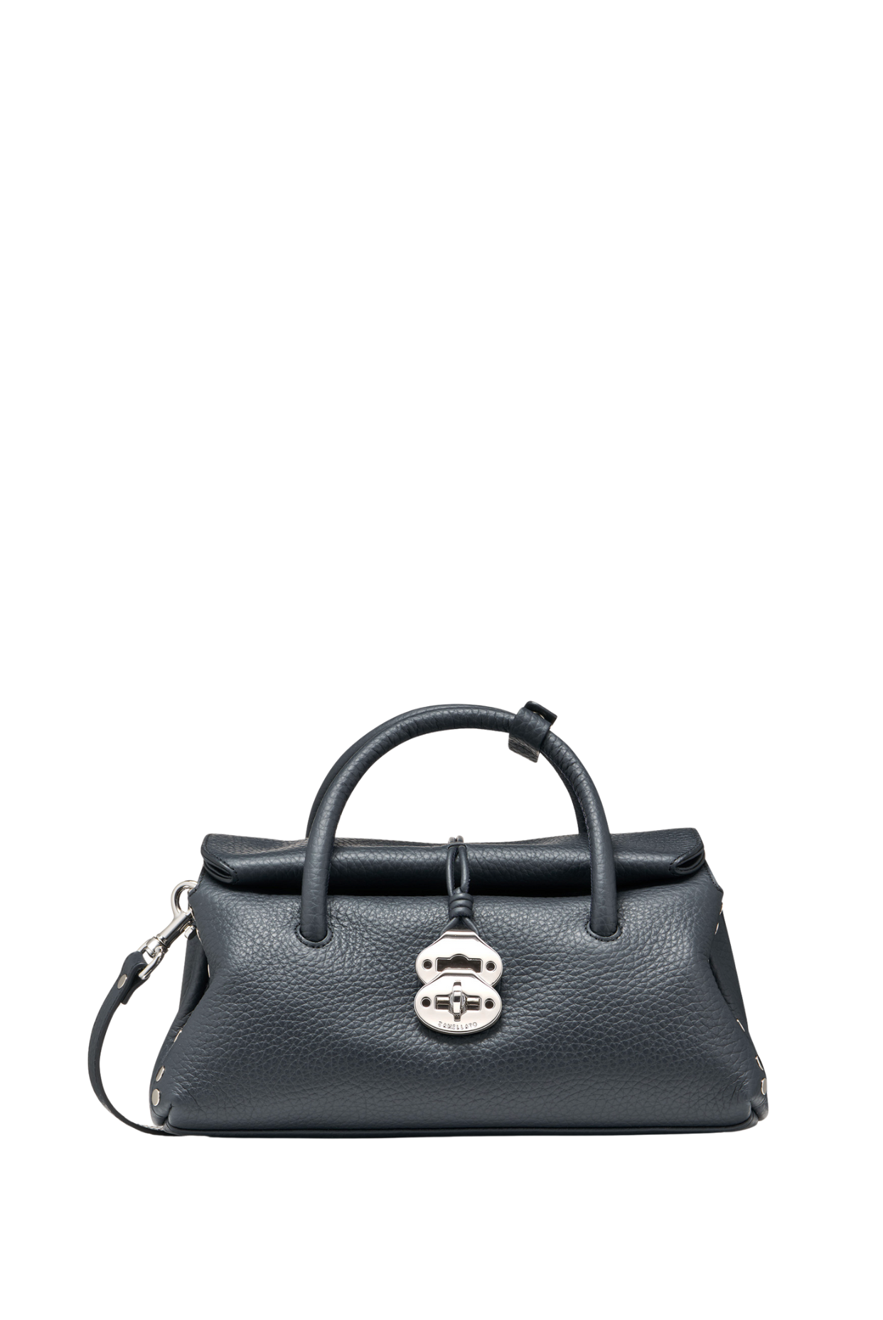  Zanellato Borsa Dotta Centauro S Pelle Blu Blu Donna - 1