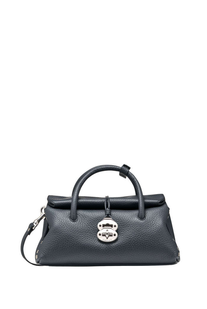 Zanellato Borsa Dotta Centauro S Pelle Blu