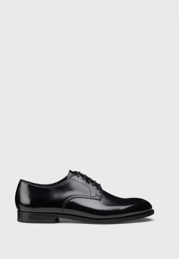 Doucal's Scarpa Derby Skin Nero Uomo