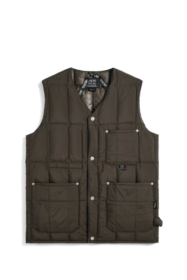 Taion Gilet Scollo A V Uomo