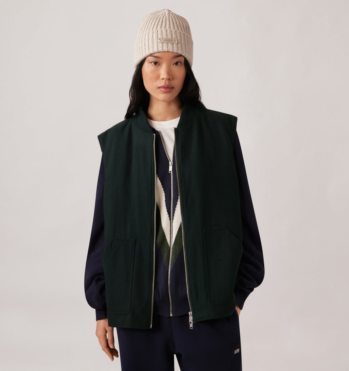  Autry Vest Main Unisex Uomo - 3